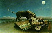 Henri Rousseau The Sleeping Gypsy oil painting